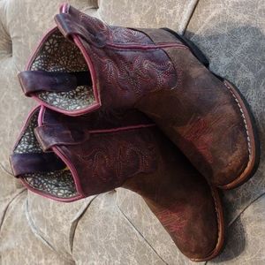 Toddler size 7 Dan Post Boots